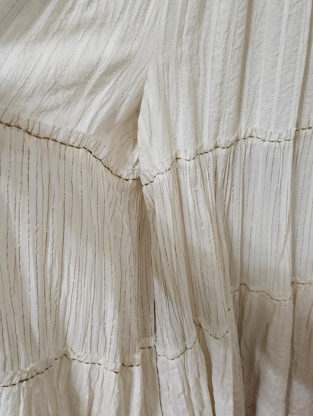 Free People Boho Tiered Halter Maxi Pant in Cream - Picture 3 of 6